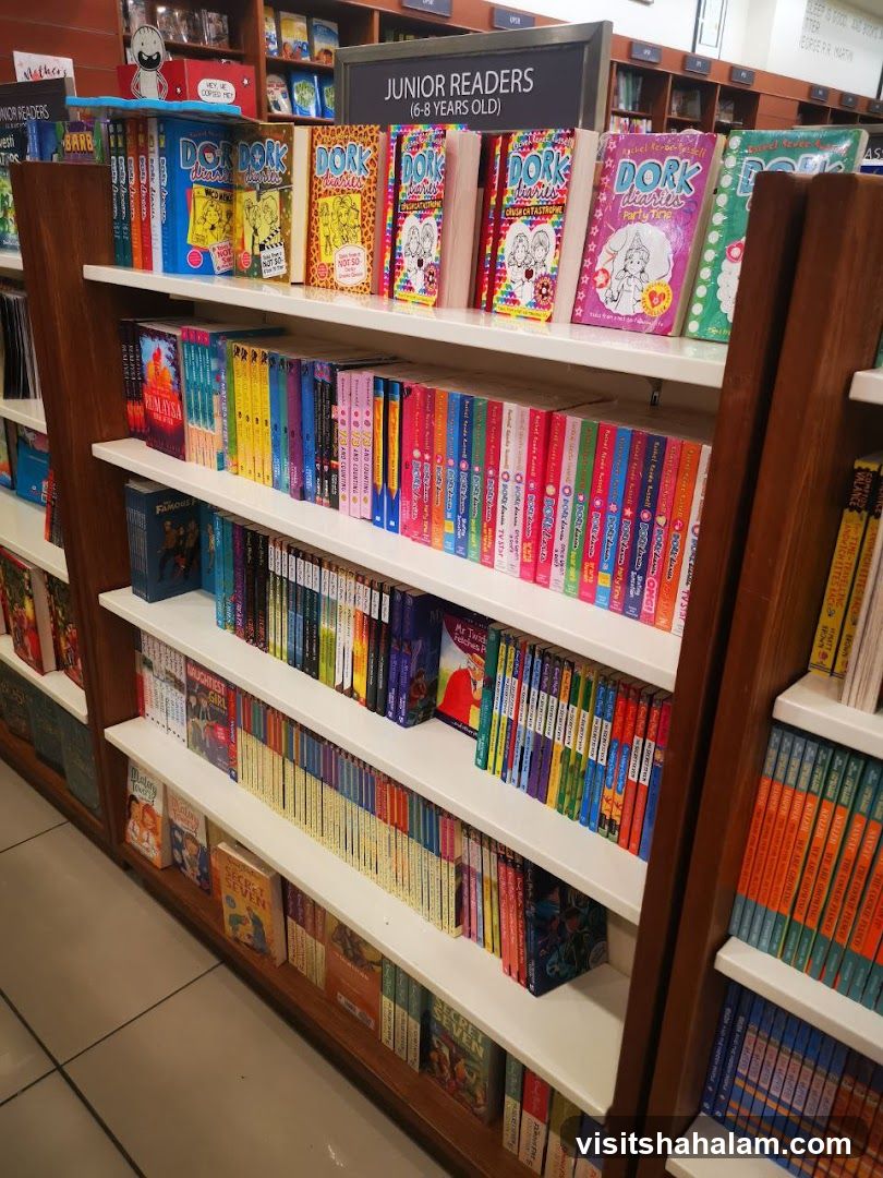 Bookshelves with Children's Books