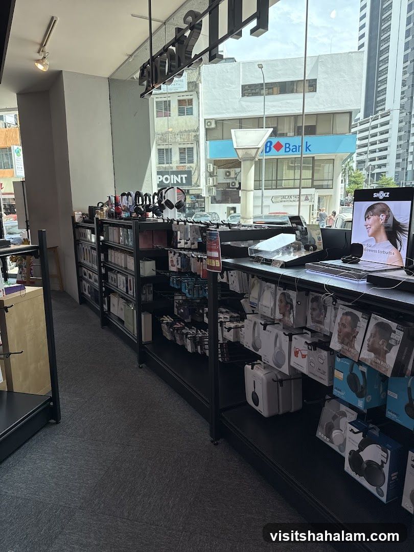Electronics Store Interior