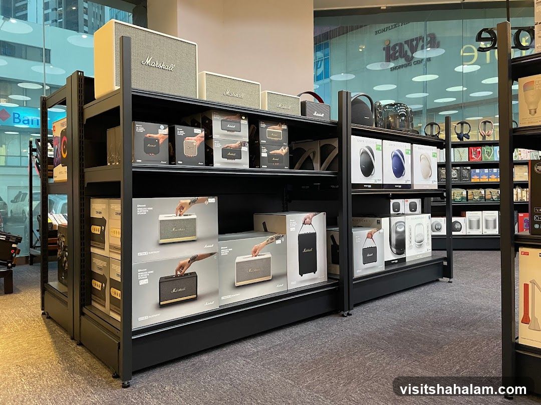 Audio Equipment Display