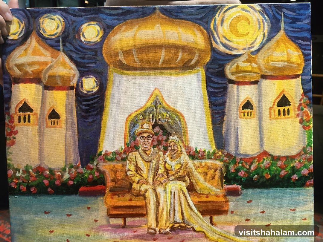 Wedding Portrait Painting