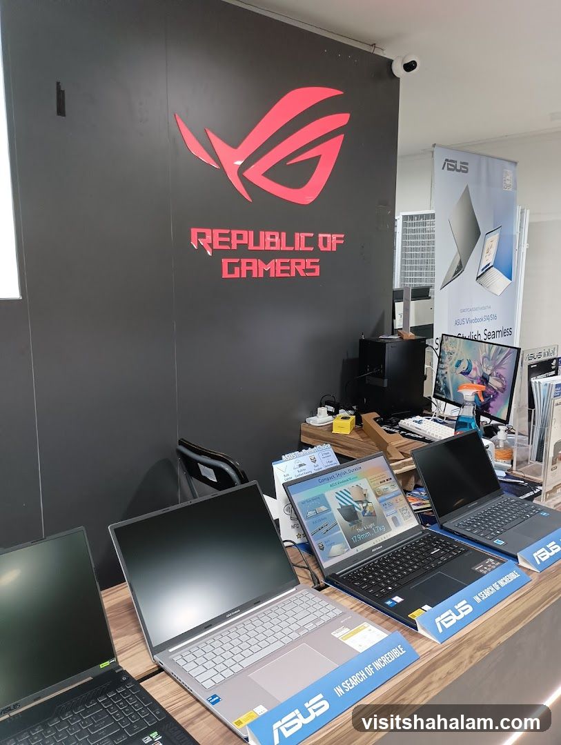 ASUS Republic of Gamers Laptops Display