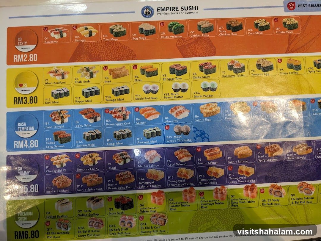 EMPIRE SUSHI Premium Sushi For Everyone