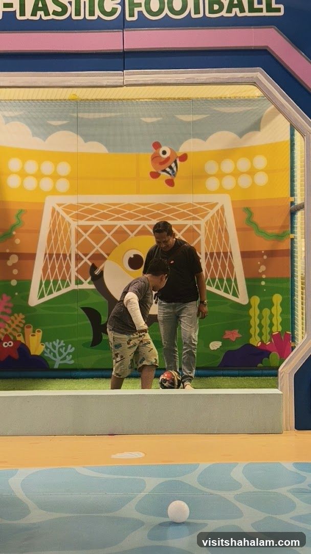 Children's Play Area with Football Theme