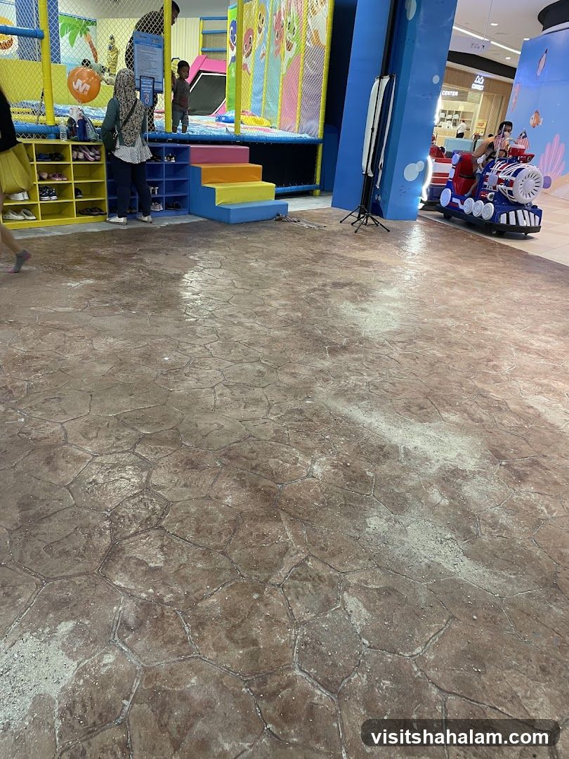 Indoor Playground and Train Ride