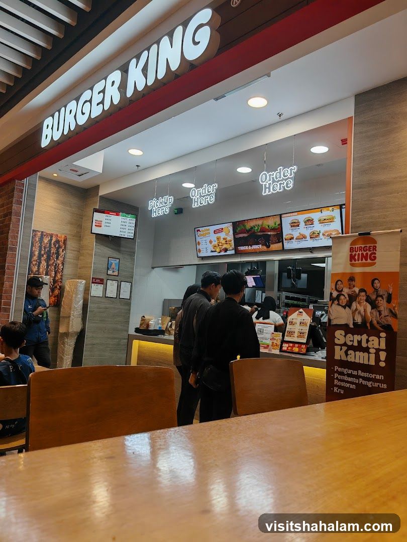 Burger King Interior