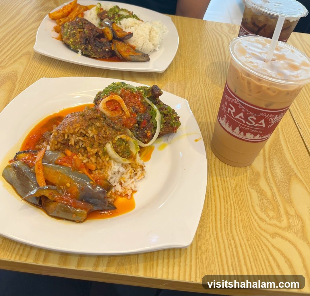 Food and Drinks on Table