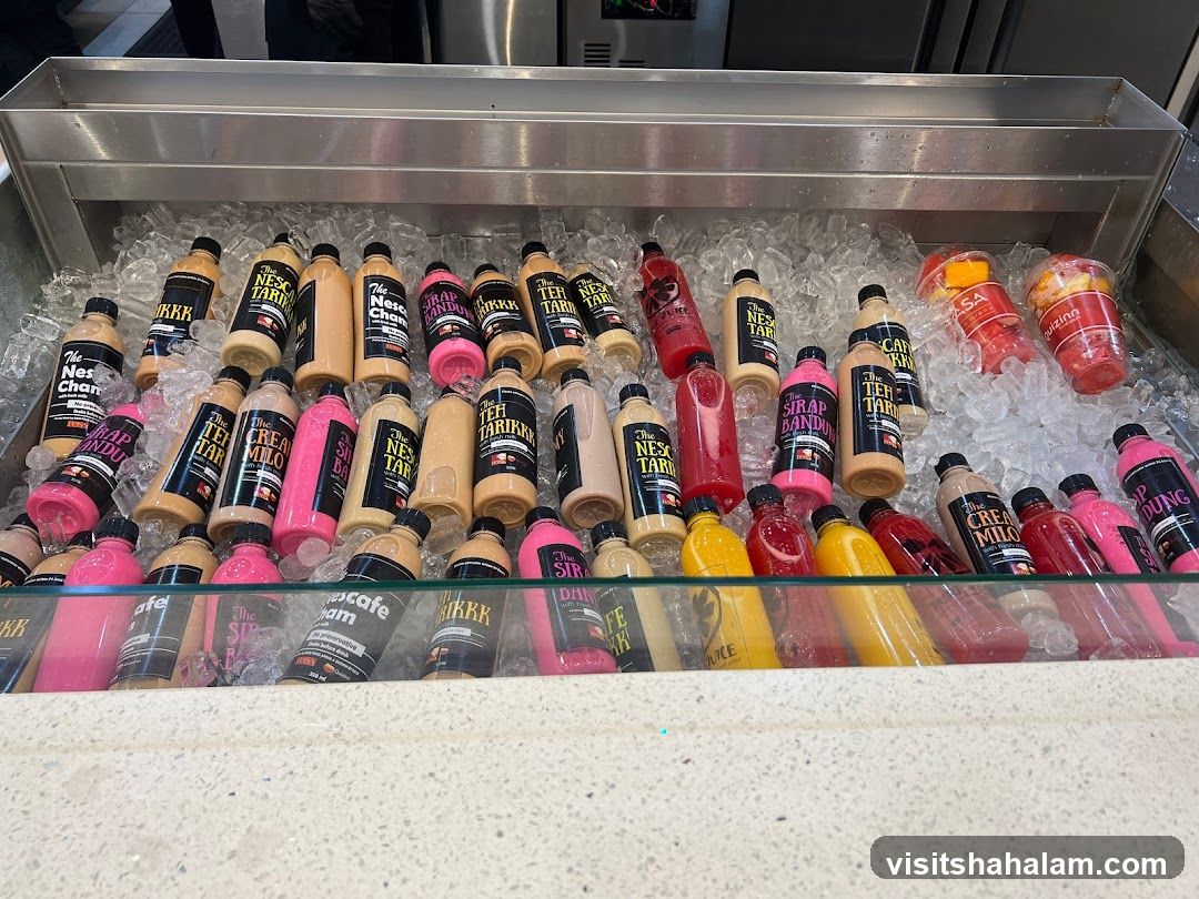 Bottled Drinks in Ice