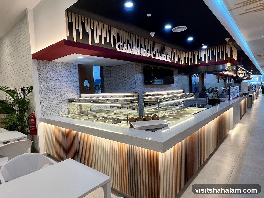 Buffet Serving Area
