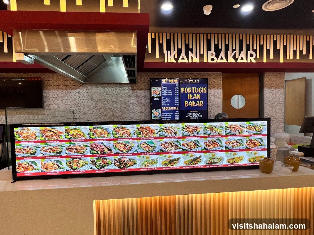 Ikan Bakar Menu