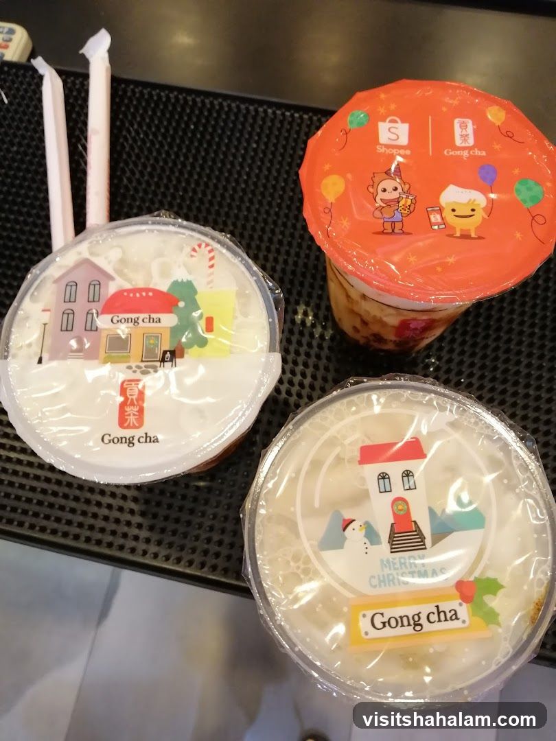 Gong Cha Drinks