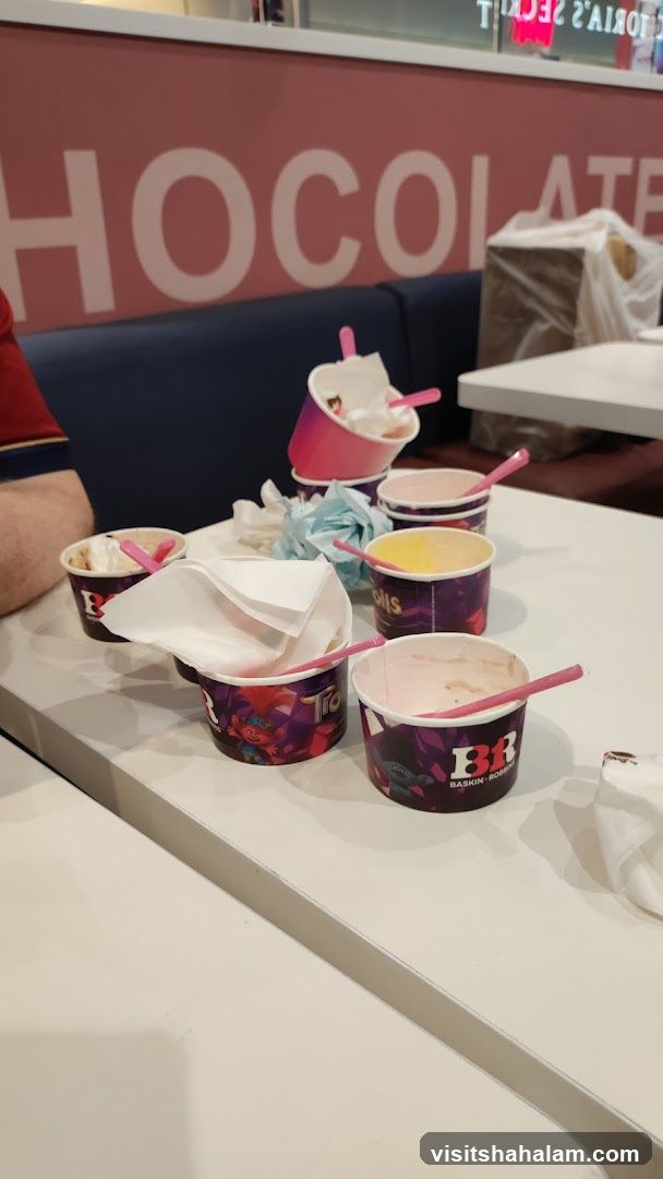 Empty Ice Cream Cups