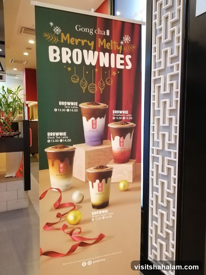 Gong Cha Brownies Promotion
