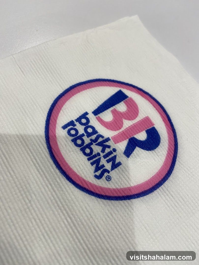 Baskin Robbins Napkin