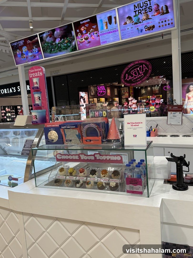 Ice Cream Shop Counter