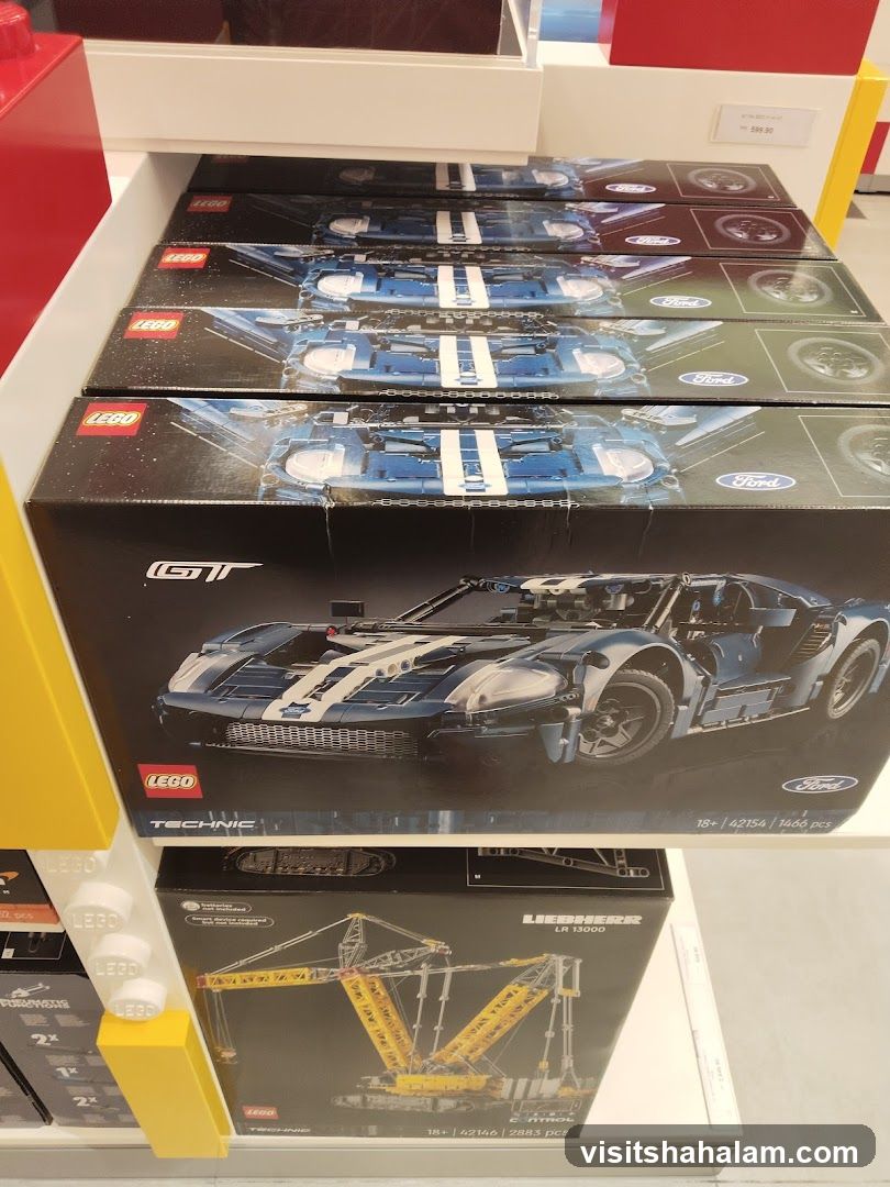 LEGO Technic Car and Crane Sets