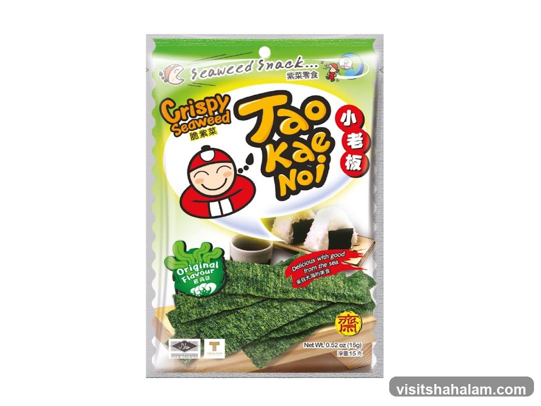 Crispy Seaweed Snack Packaging