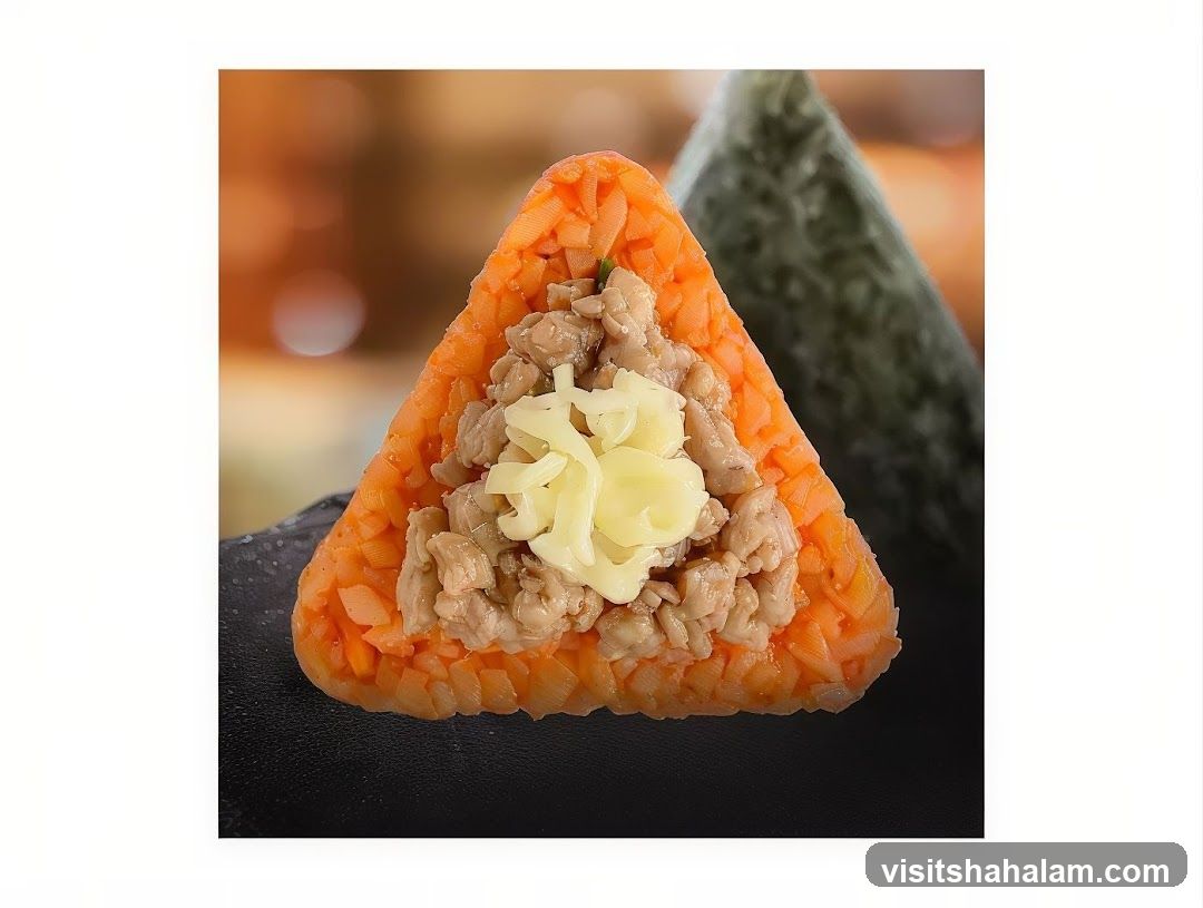 Onigiri with Meat Filling