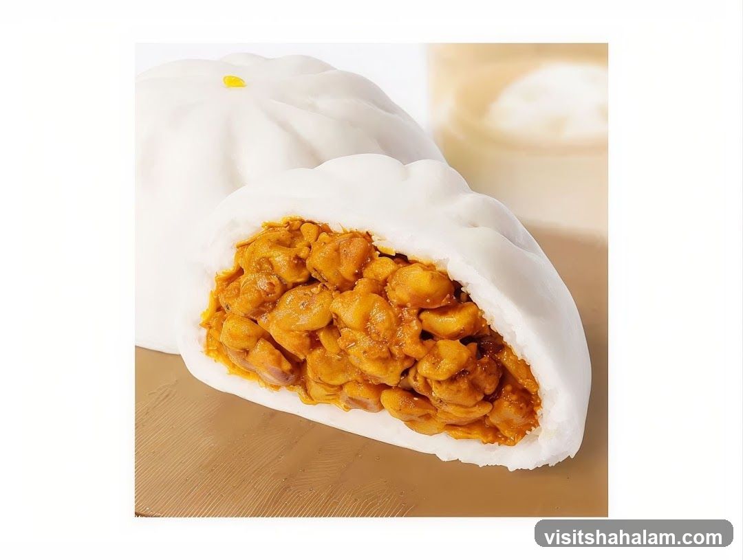 Steamed Buns with Savory Filling