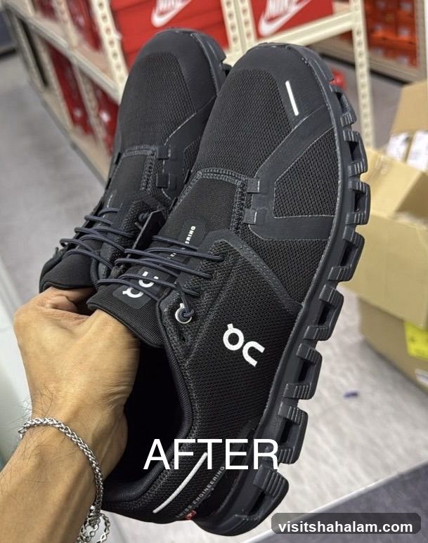 Black Running Shoes