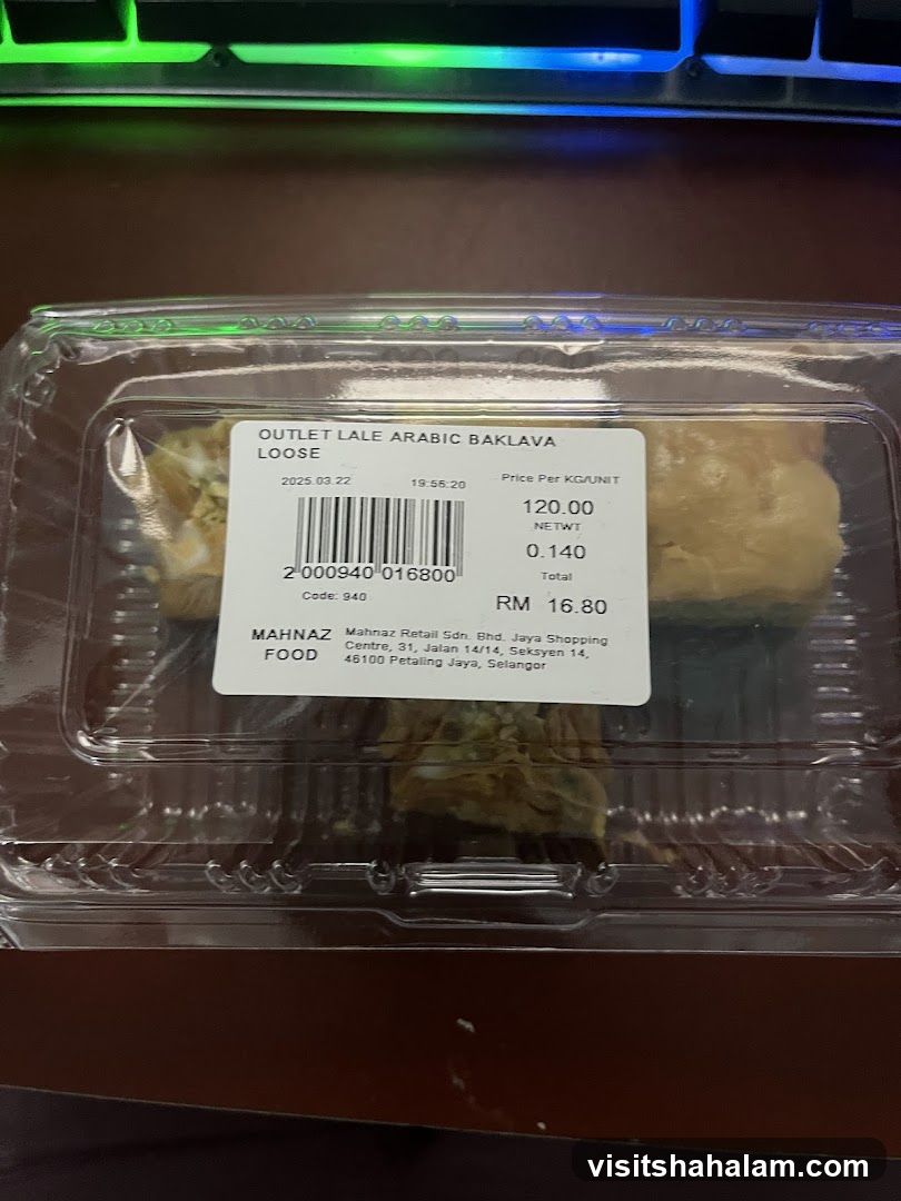Loose Arabic Baklava