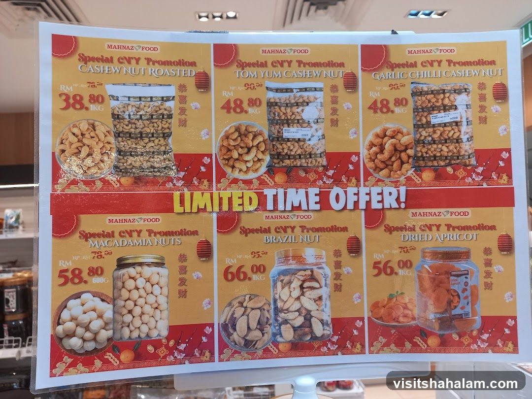 Mahnaz Food CNY Promotion
