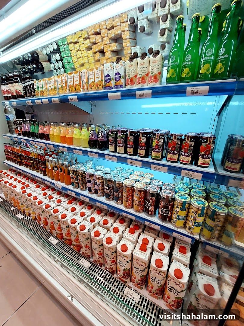 Refrigerated Drinks and Jams