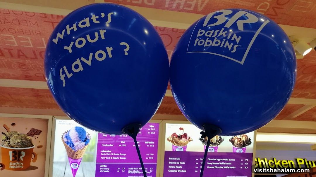 Balloons and Menu