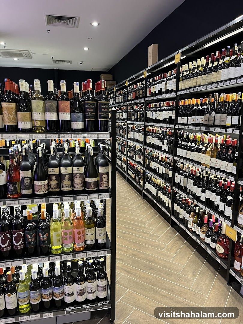 Wine Store Aisles