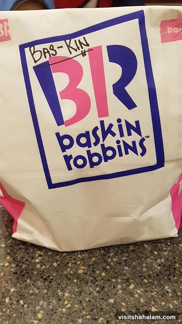 Baskin Robbins Bag
