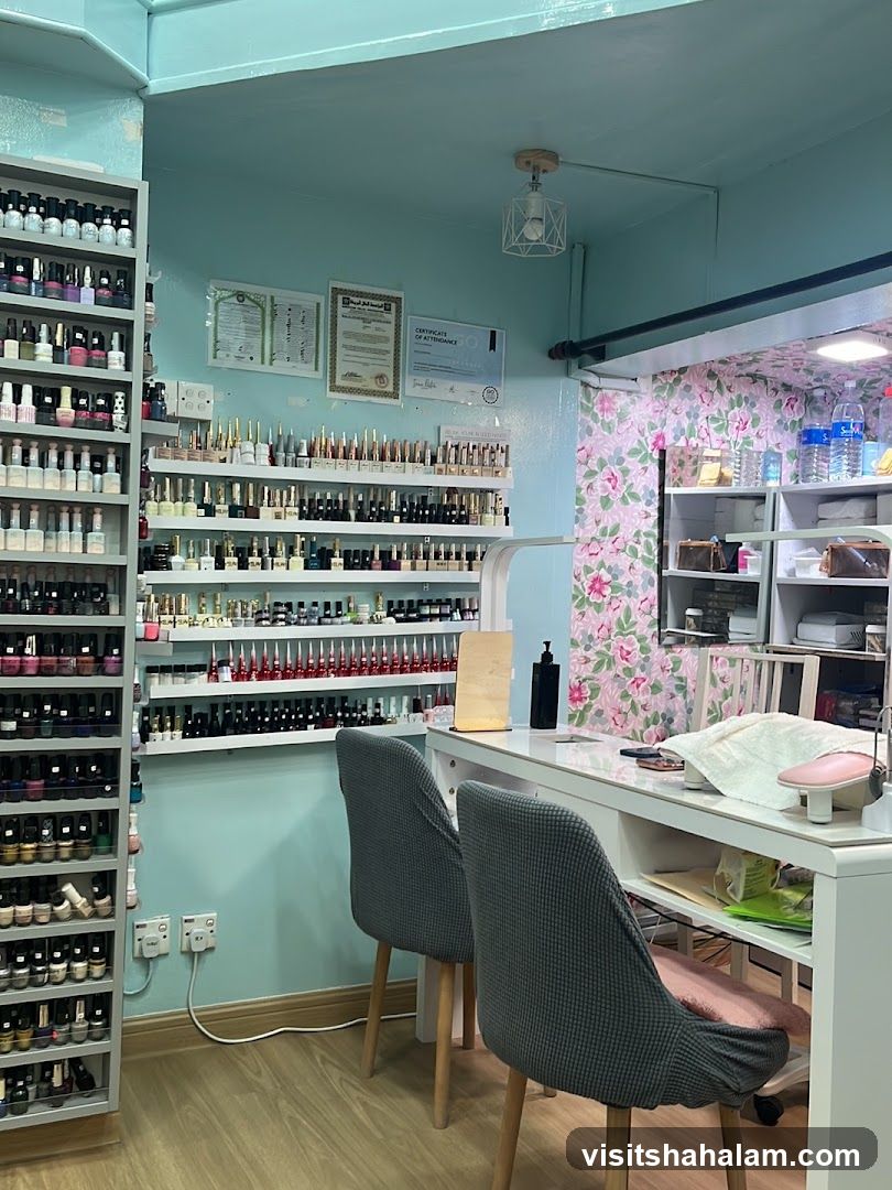 Nail Salon Interior