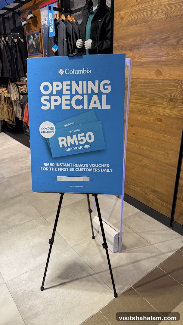 Columbia Opening Special
