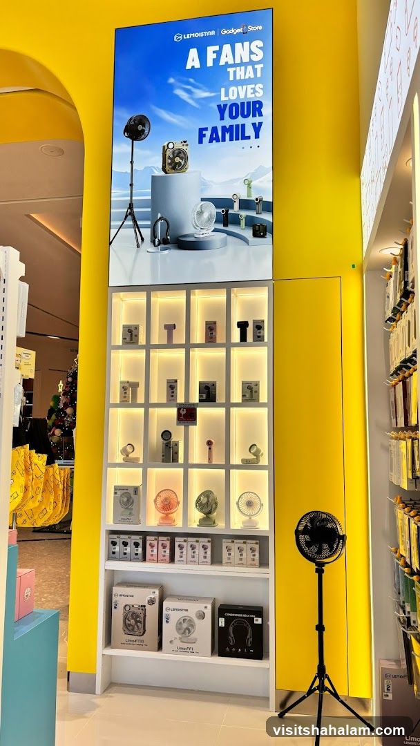 LEMOISTAR Gadget Store Display