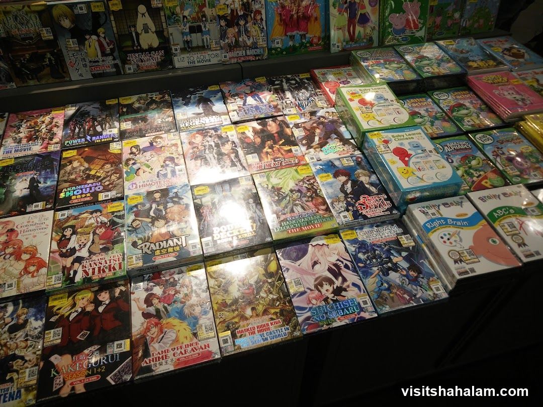 DVDs and educational games
