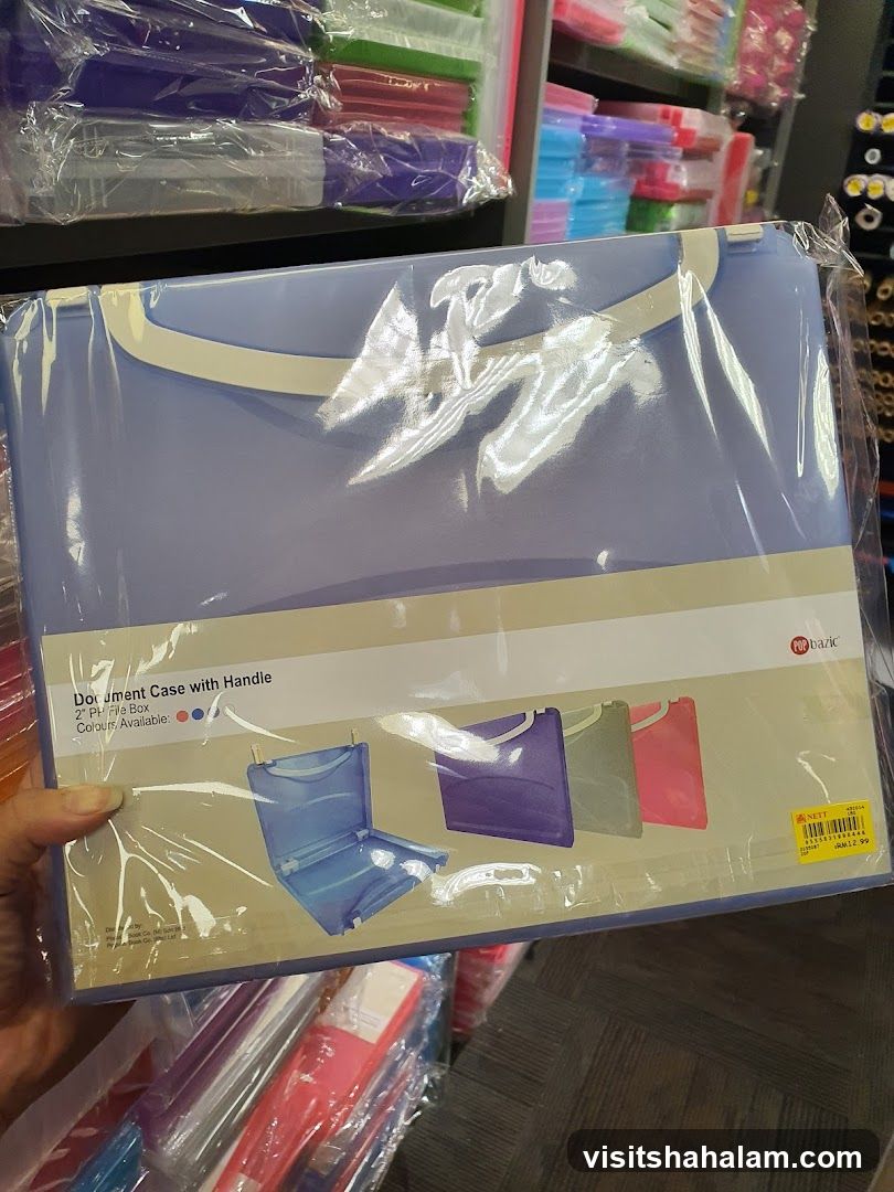Document Case with Handle