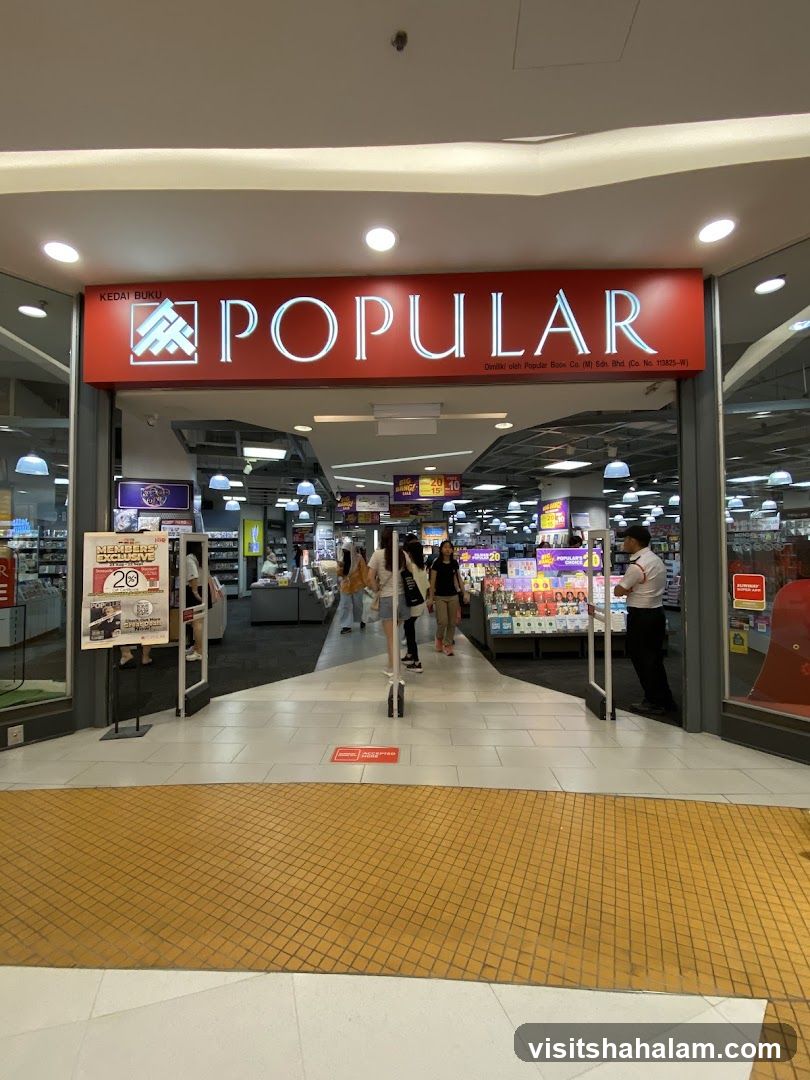 Popular Bookstore Entrance