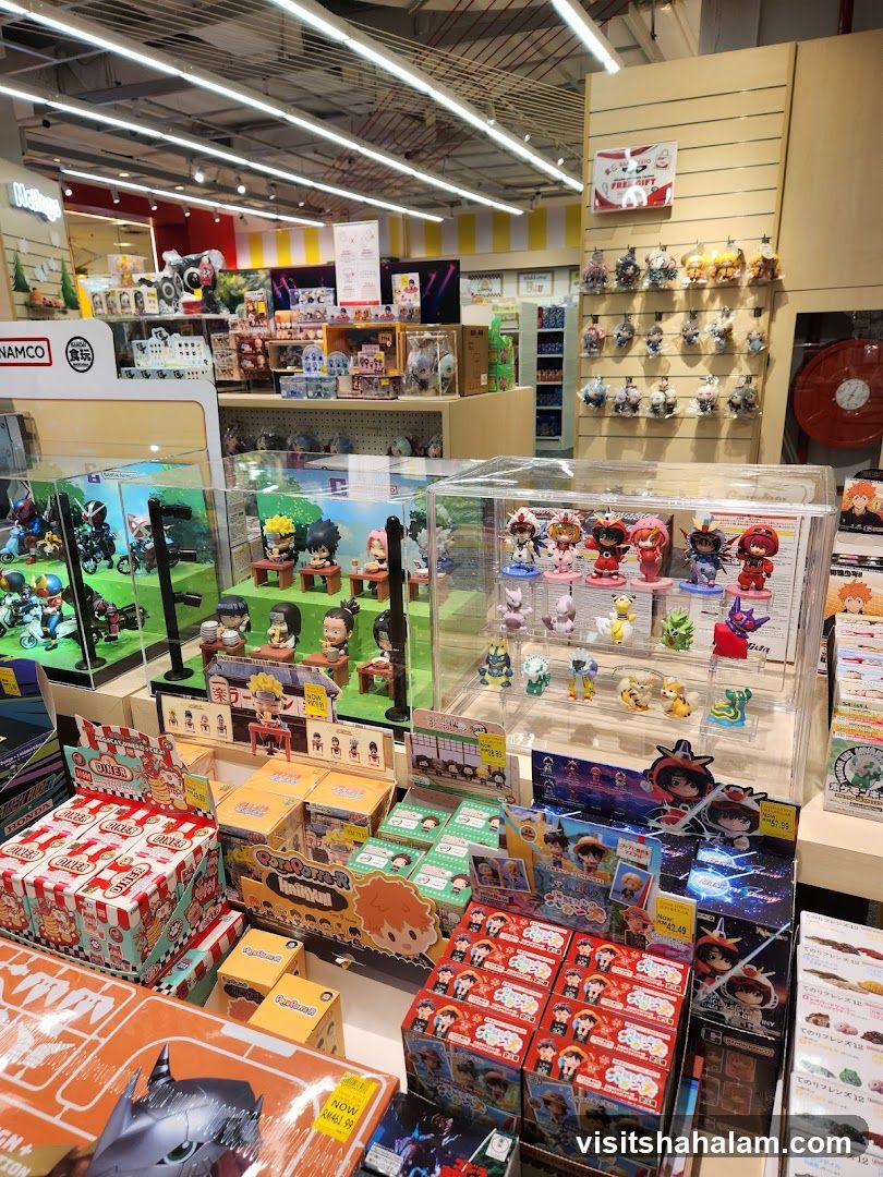 Anime and Collectible Figures Display