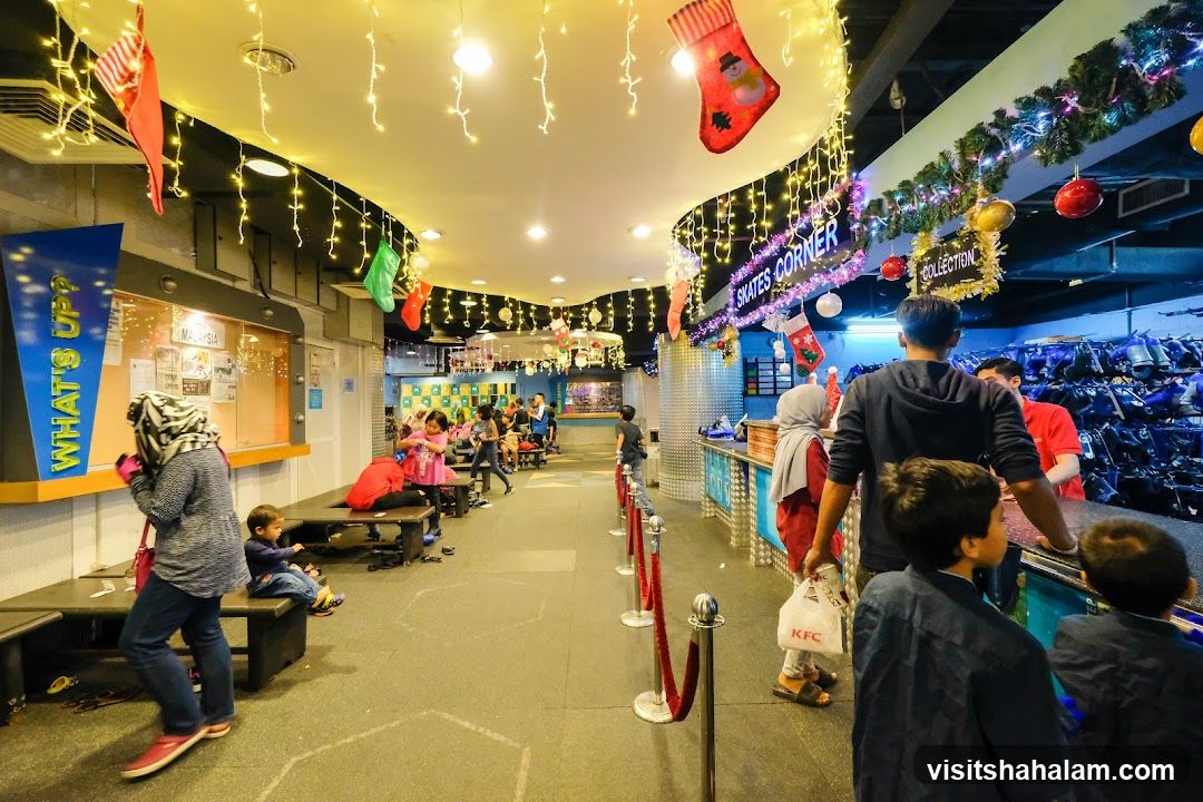 Ice Skating Rink Entrance