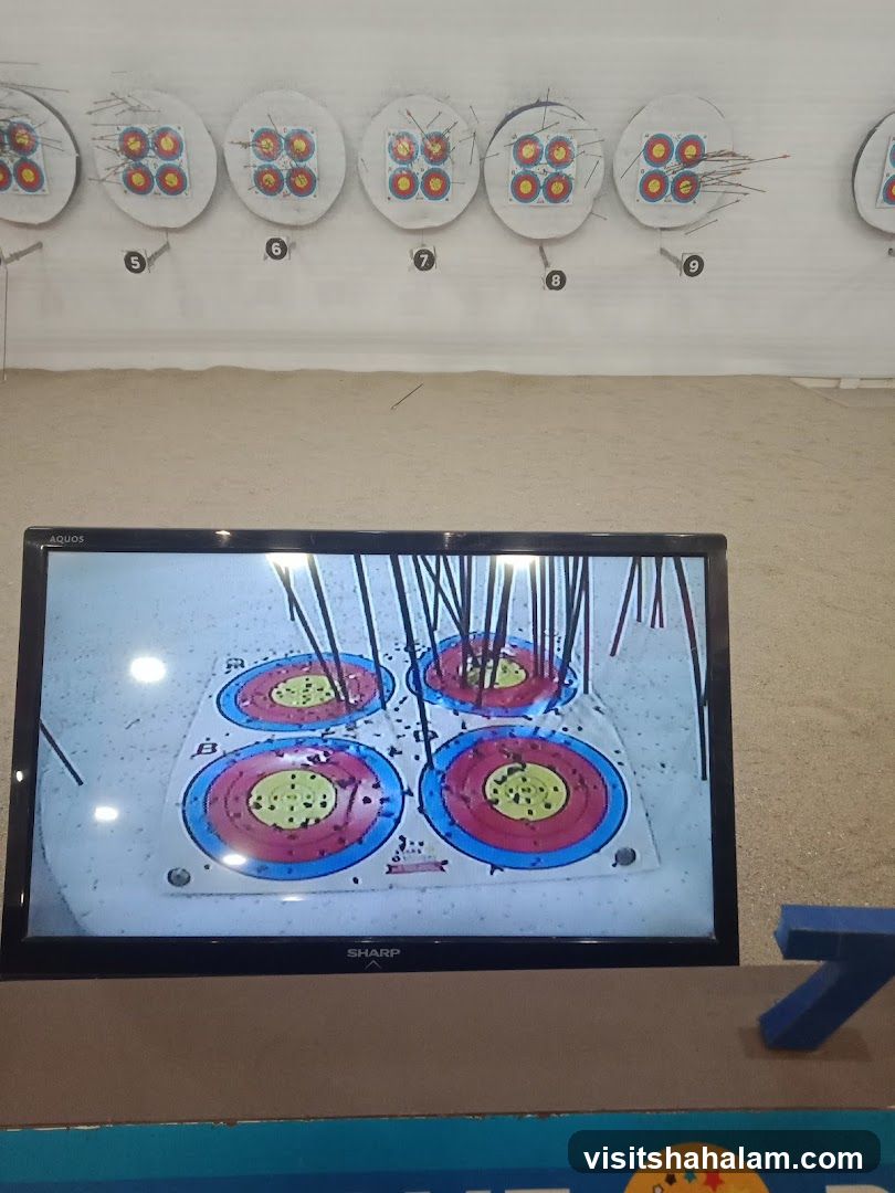 Archery Targets Displayed