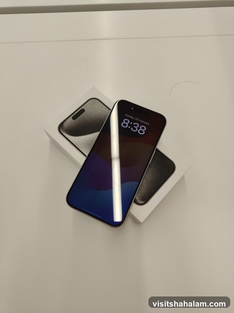 iPhone 14 Pro on box