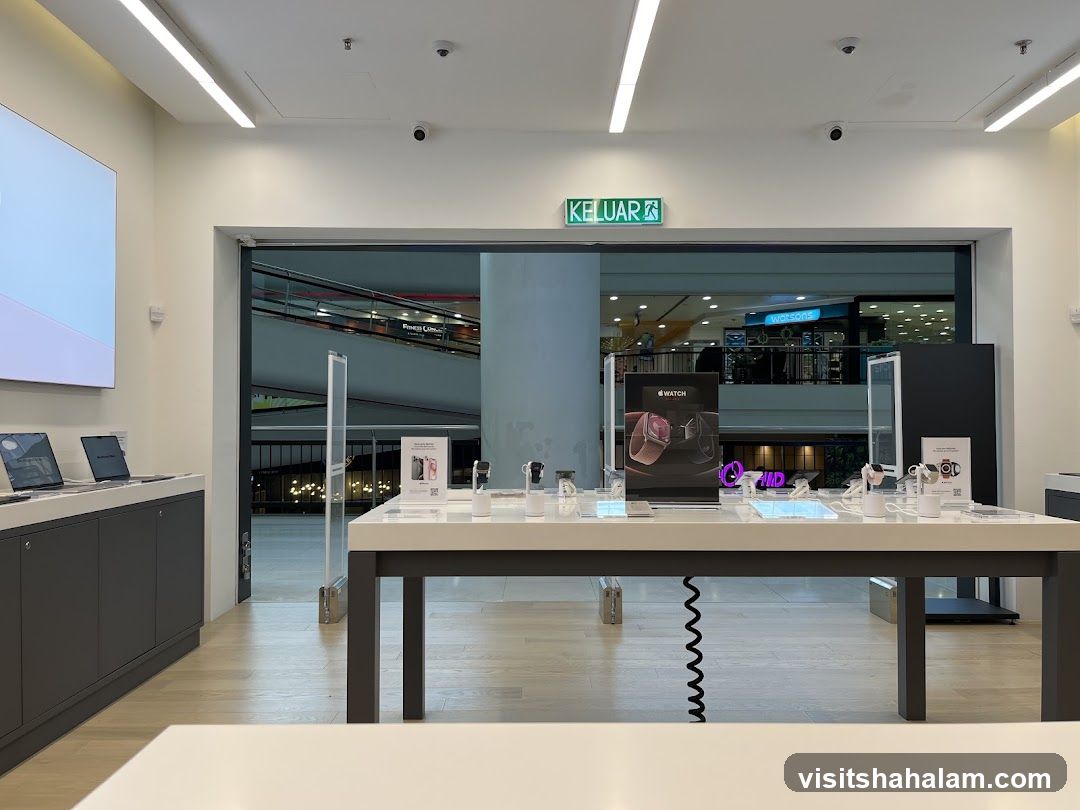 Electronic Store Interior