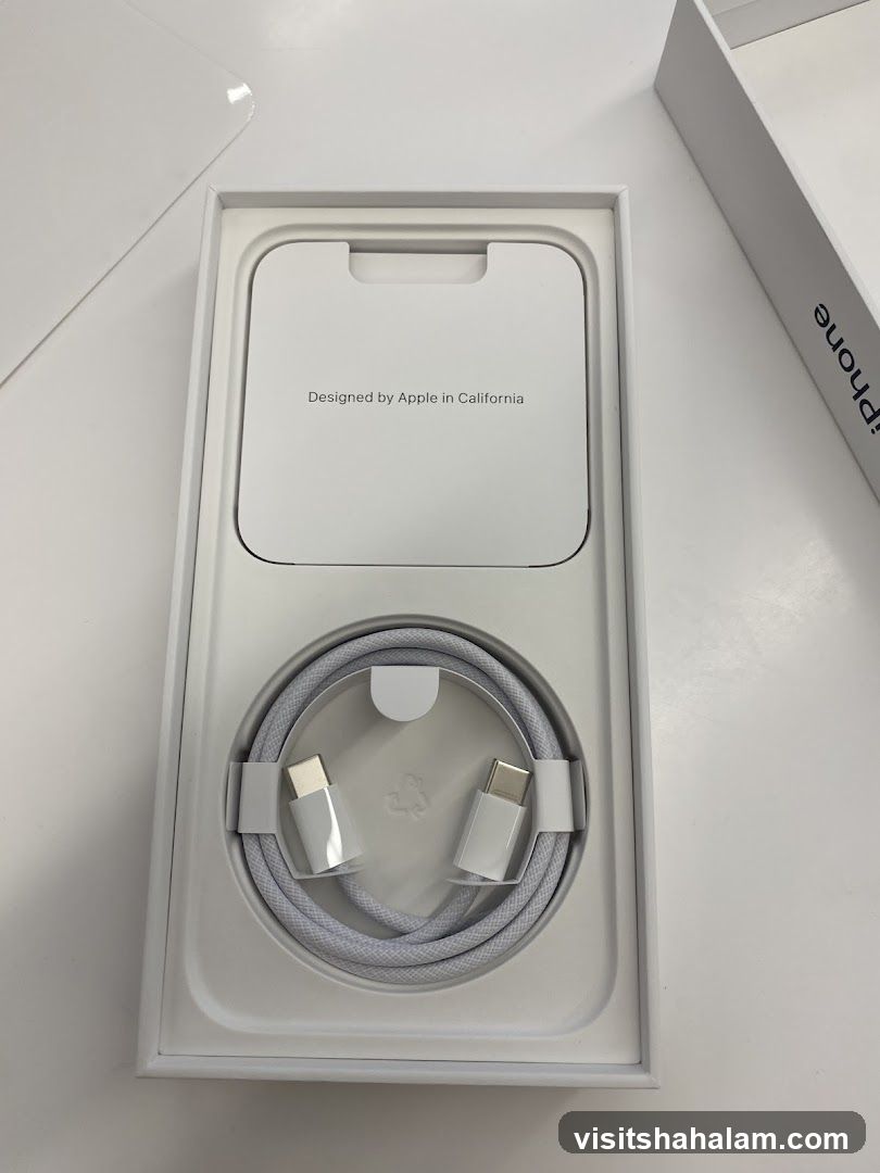 Apple USB-C to USB-C Cable