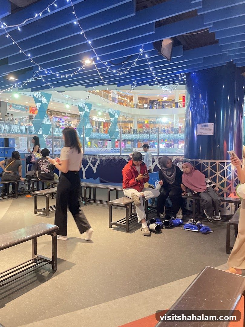 Ice Skating Rink Waiting Area