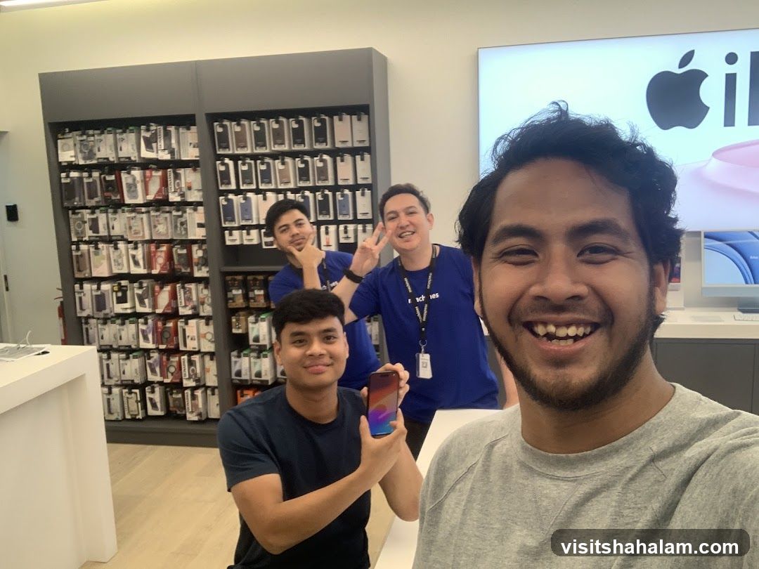 Employees in a store
