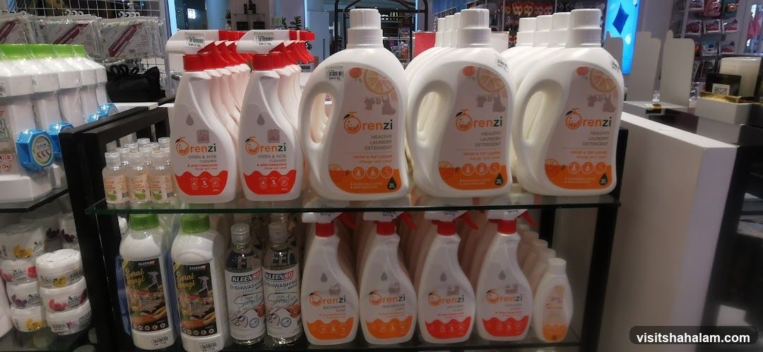 Cleaning Products Display