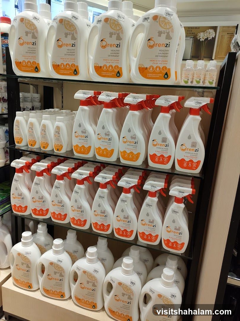 Cleaning Products Display