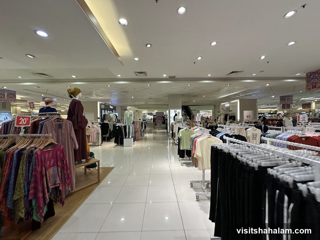 Clothing store interior