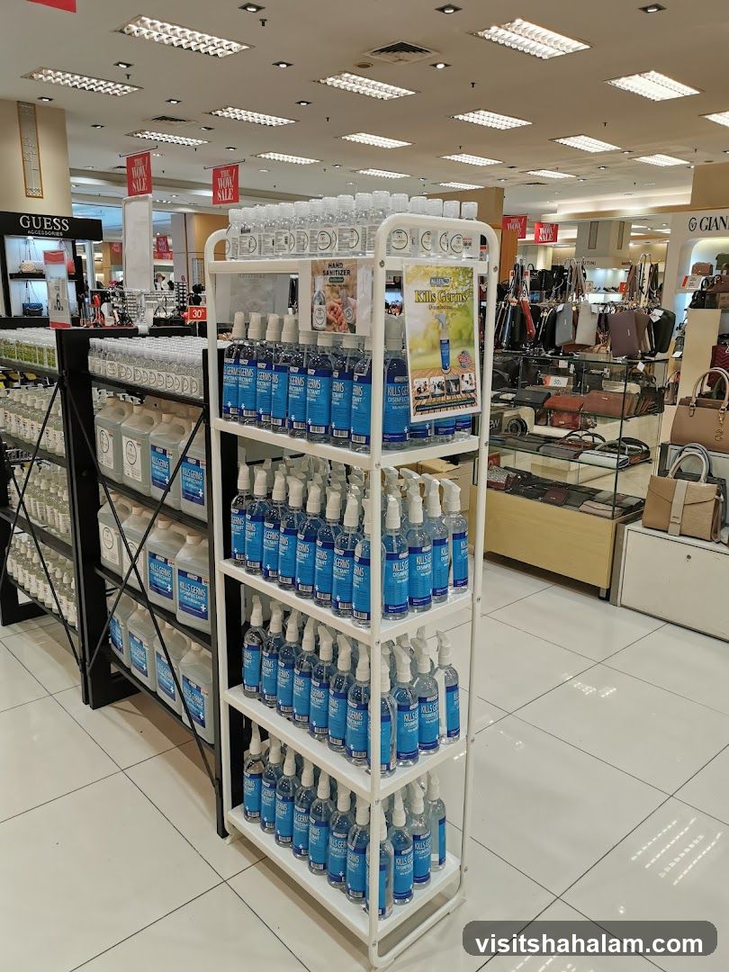 Hand Sanitizer Display