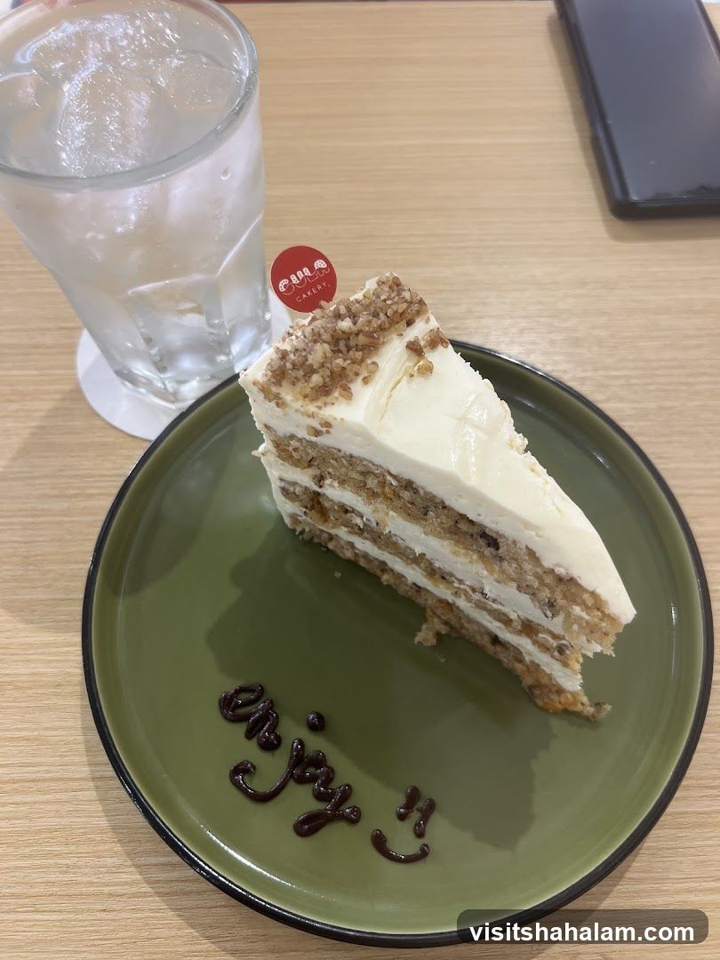 Carrot Cake Slice