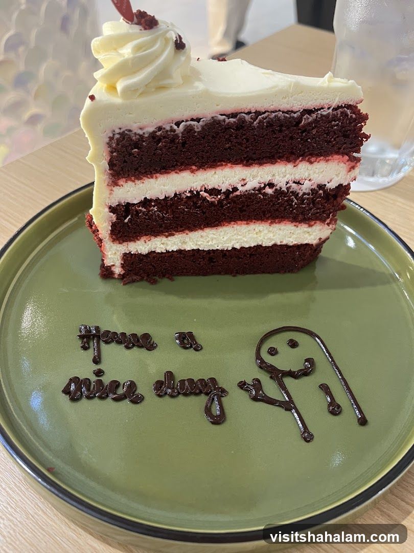 Red Velvet Cake Slice