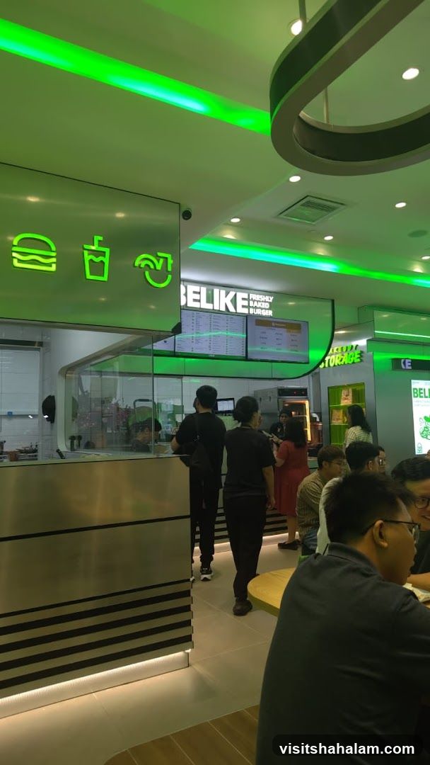 Burger Restaurant Interior